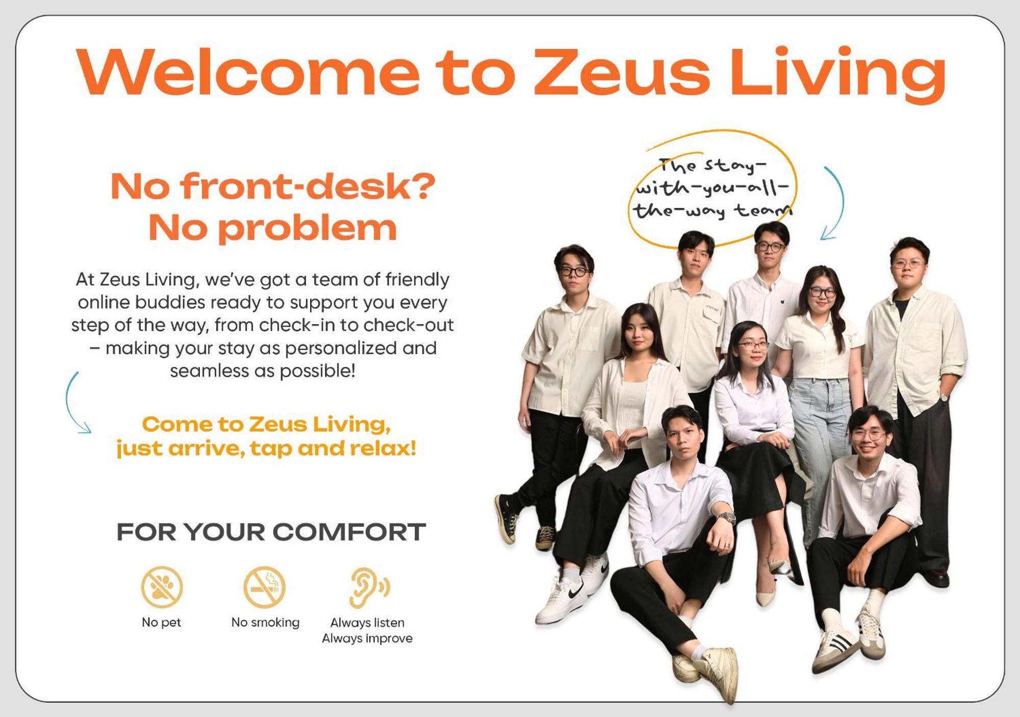 Zeus Living - City Central Ho Chi Minh-stad Buitenkant foto